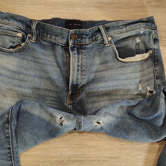 Men's Blue Jeans - Picture 5 of 7